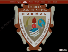 Tablet Screenshot of escuelamanuelacosta.edu.mx